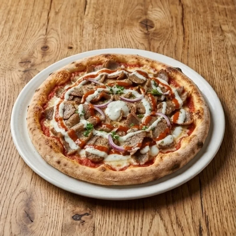 Kebab pizza – kebabpizzor från Lavolia Pizzeria i Malmö