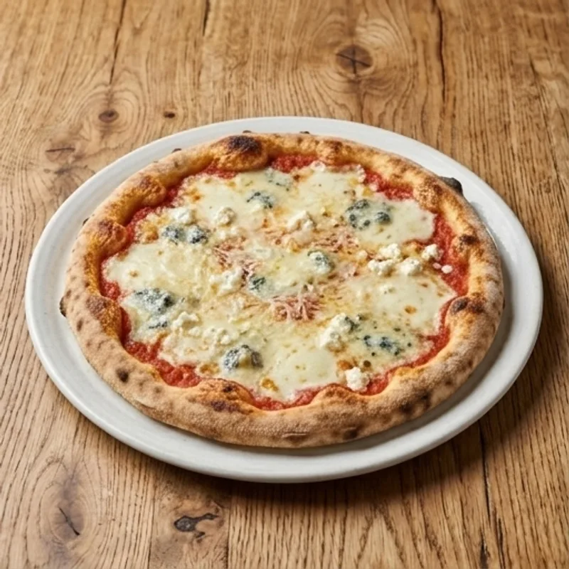 Quatro Formaggi – vegetariska pizzor från Lavolia Pizzeria i Malmö